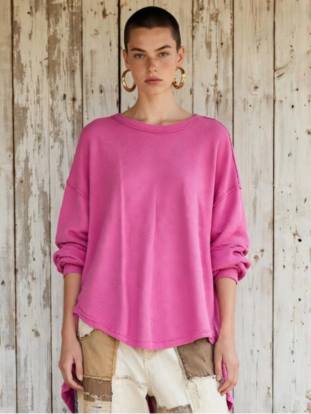 Free People oversized sweater